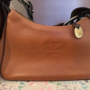 Dooney & Bourke; Brown Leather; Shoulder Bag